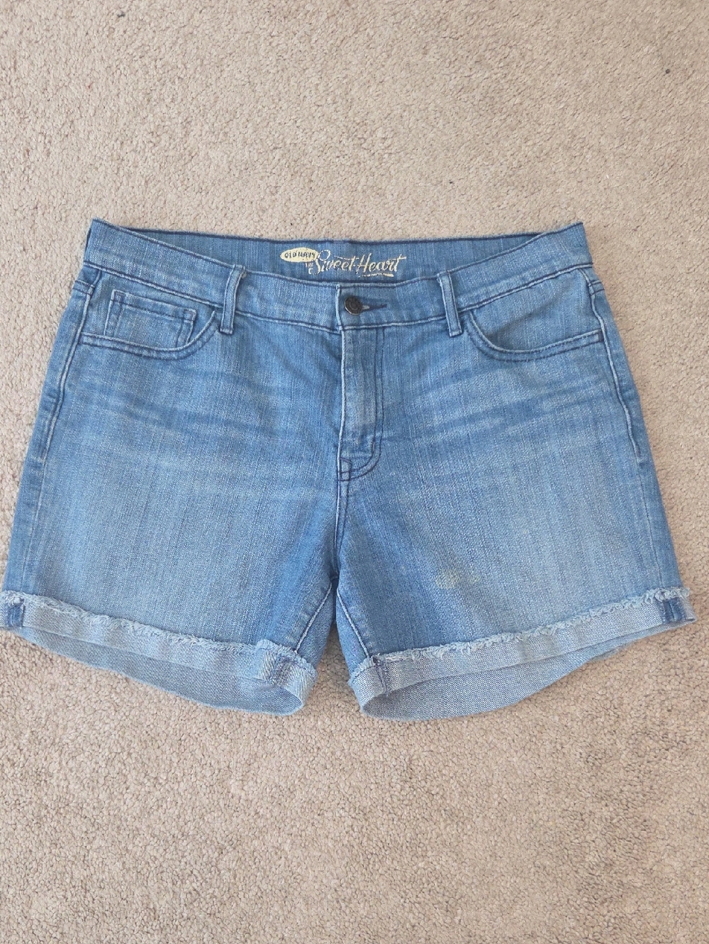 Old Navy The Sweetheart Light Blue Denim Shorts